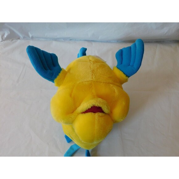 Little Mermaid Flounder Plush Genuine Original Authentic 13.5" Walt Disney Store - Picture 5 of 7